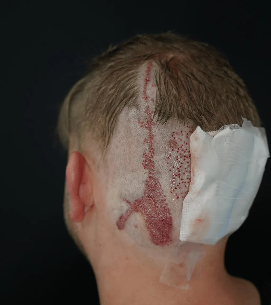 Narben-Haartransplantation