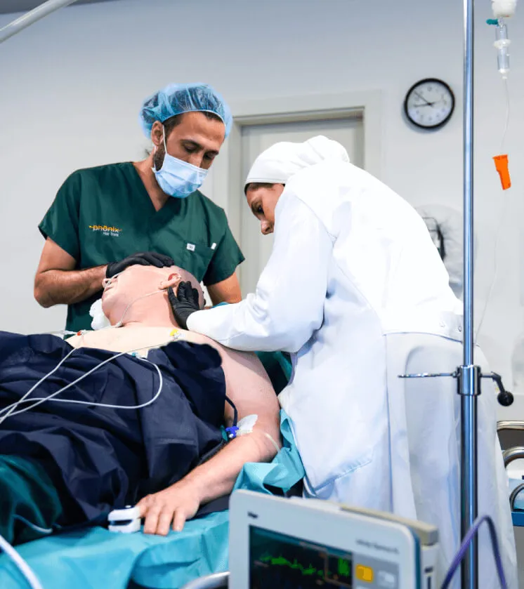 Sedation deep sleep during hair transplantation