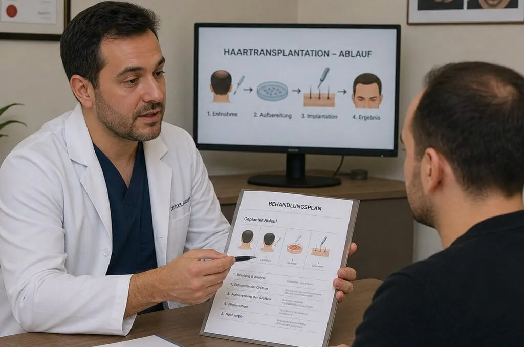 Wie funktioniert eine Haartransplantation? Risiken & Ablauf