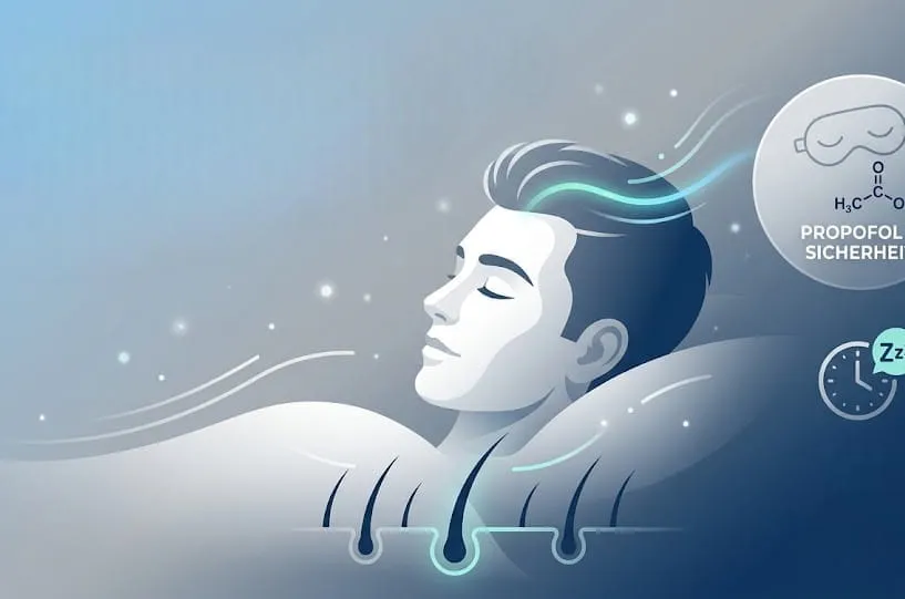 Haartransplantation unter Sedierung: Wirkstoff, Sicherheit und die Sleep-Deep-Methode im Faktencheck