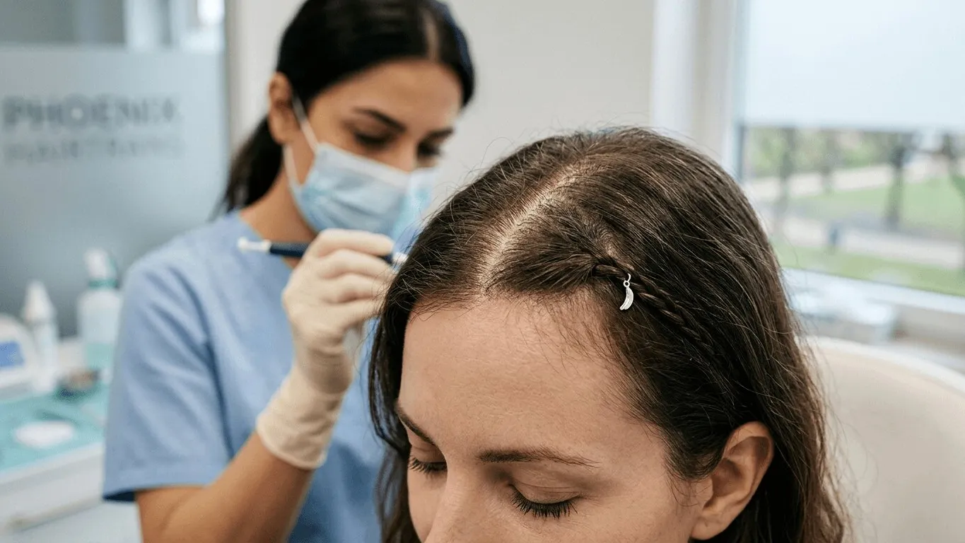 Haartransplantation bei Frauen: Hilfe bei dünner werdendem Haar und hoher Stirn