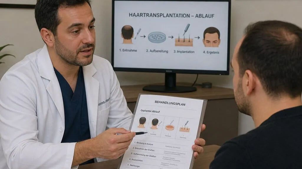 Wie funktioniert eine Haartransplantation? Risiken & Ablauf