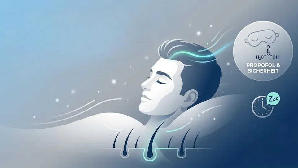 Haartransplantation unter Sedierung: Wirkstoff, Sicherheit und die Sleep-Deep-Methode im Faktencheck