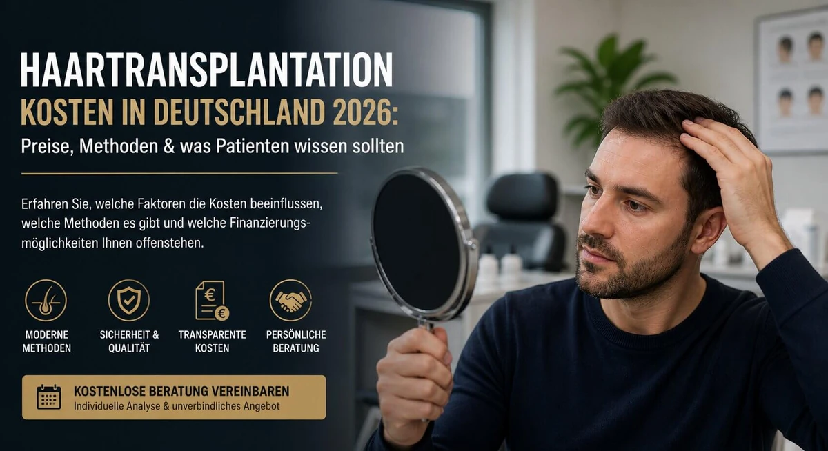 Hair Transplant Cost in Germany 2026: Prices, Methods & What Patients Should Know