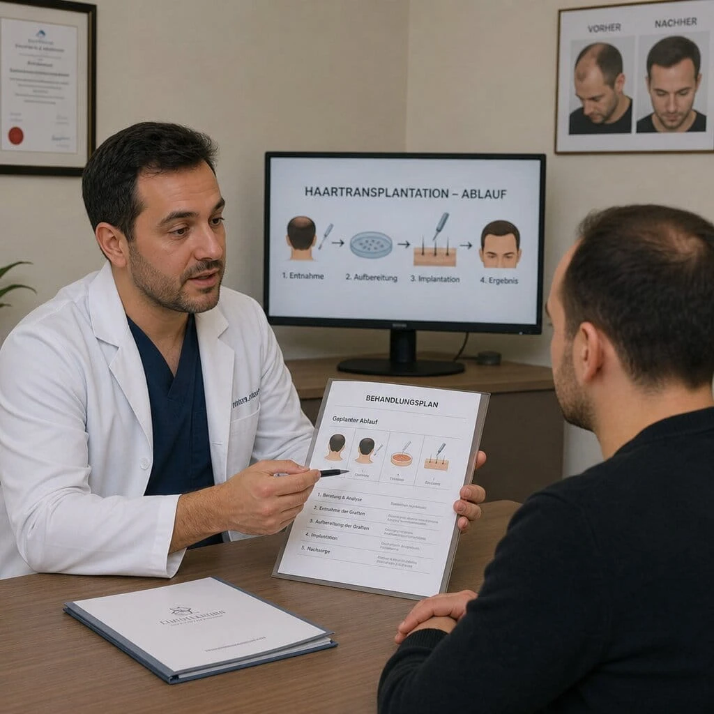Wie funktioniert eine Haartransplantation? Risiken & Ablauf