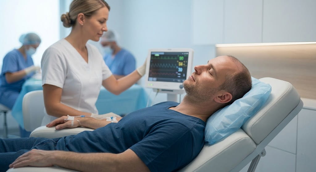 Haartransplantation im Dämmerschlaf: Schmerzfrei & entspannt bei Phoenix Hair Transplant